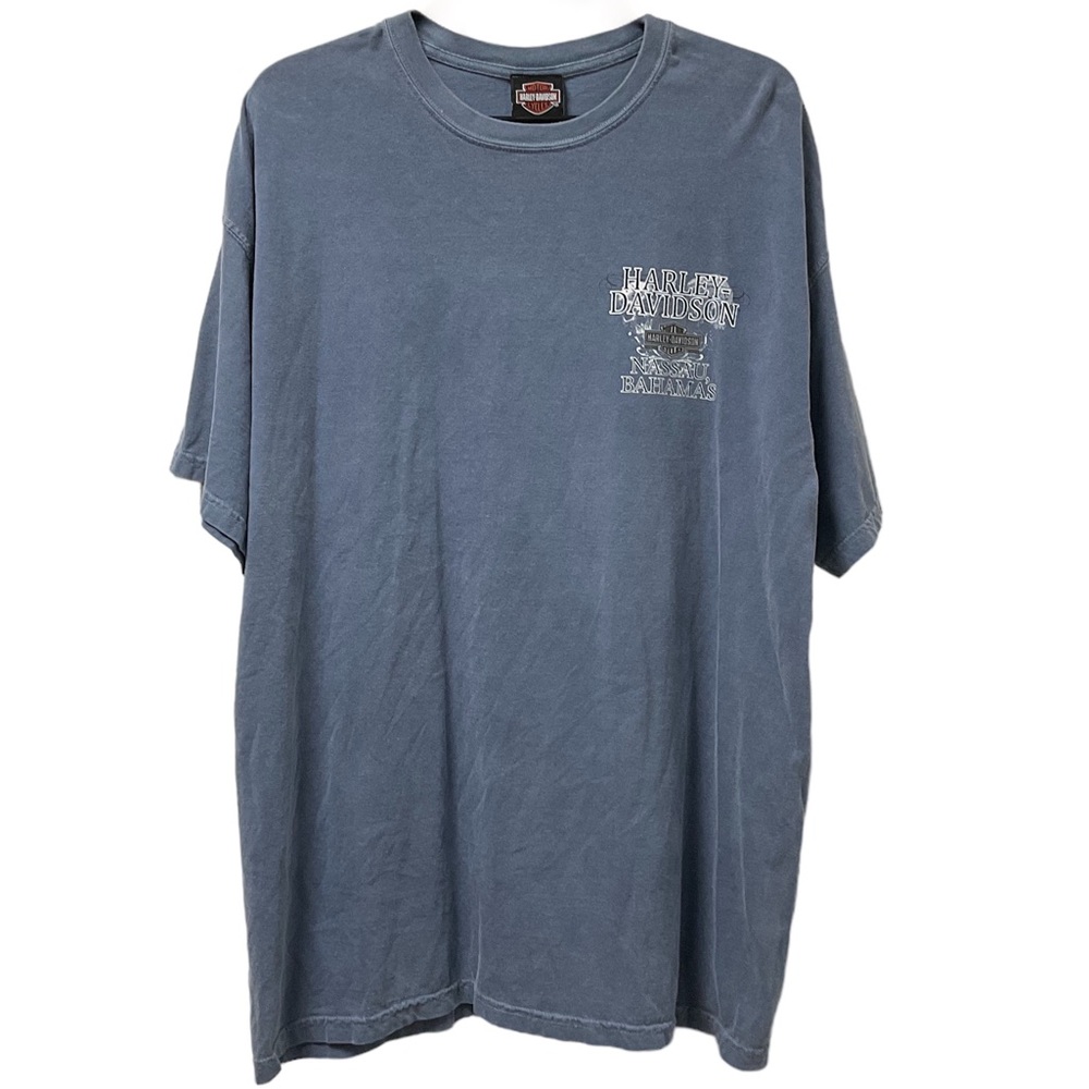 🏍️Genuine Harley-Davidson Nassau Bahamas Graphic Art 100% Cotton XL T-shirt! - Picture 2 of 5